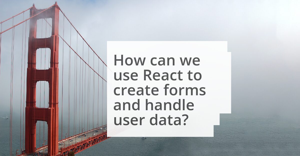 React Basics: React Forms Examples image